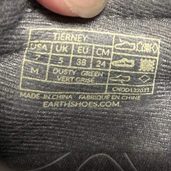 Earth Origins Tierney Trail Hiking Sneakers Women's Size 7 M - Picture 11 of 11